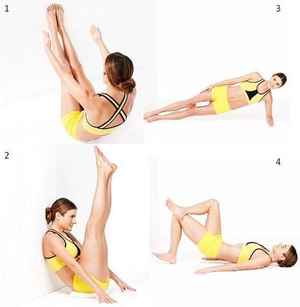 Упражнения для похудения в домашних условиях