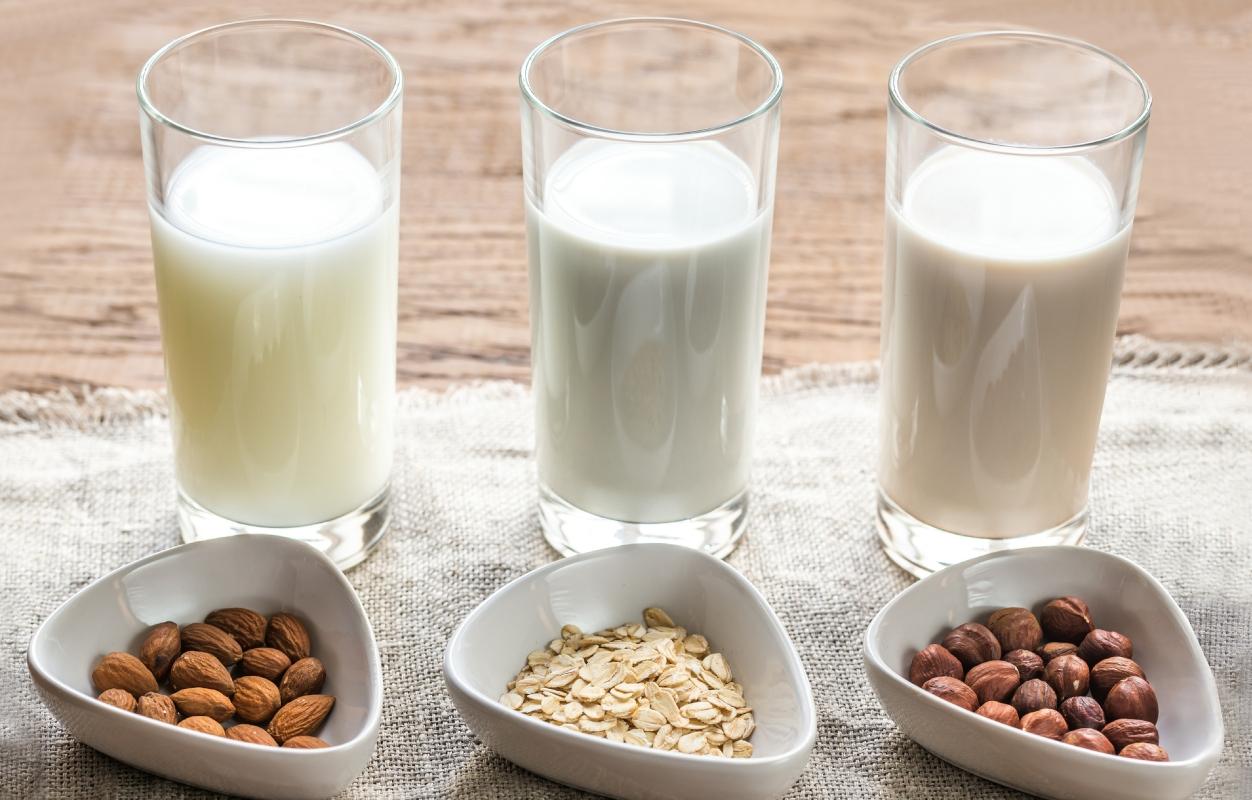Виды растительного молока