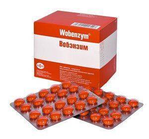 Препарат Вобэнзим Таблетки при появлении мушек