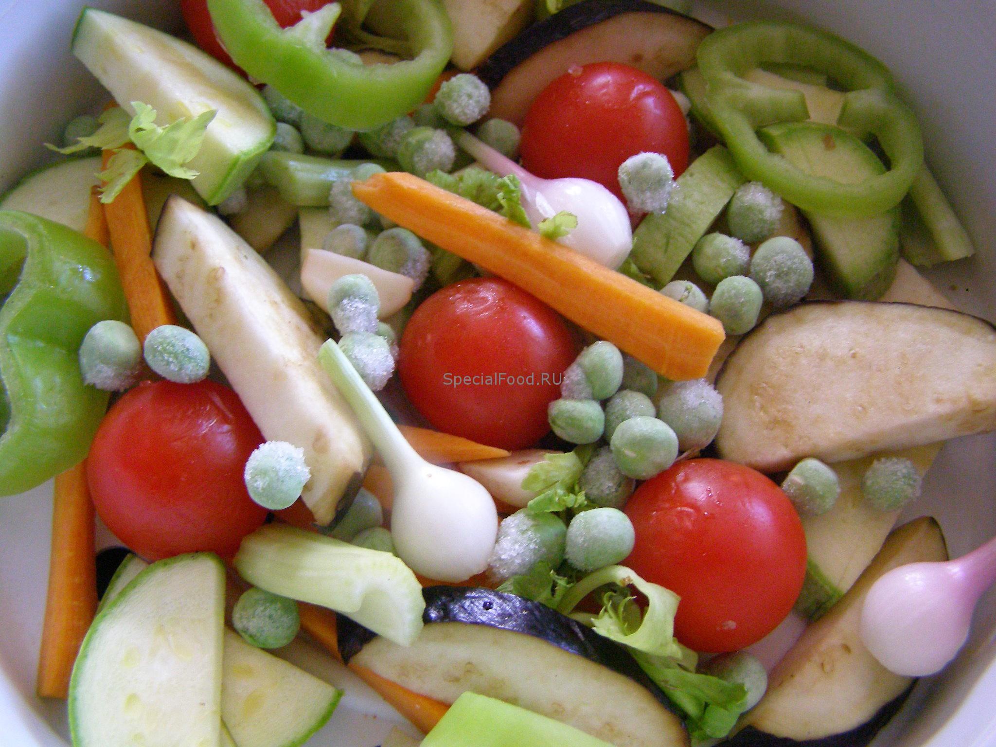 Все овощи в чаше