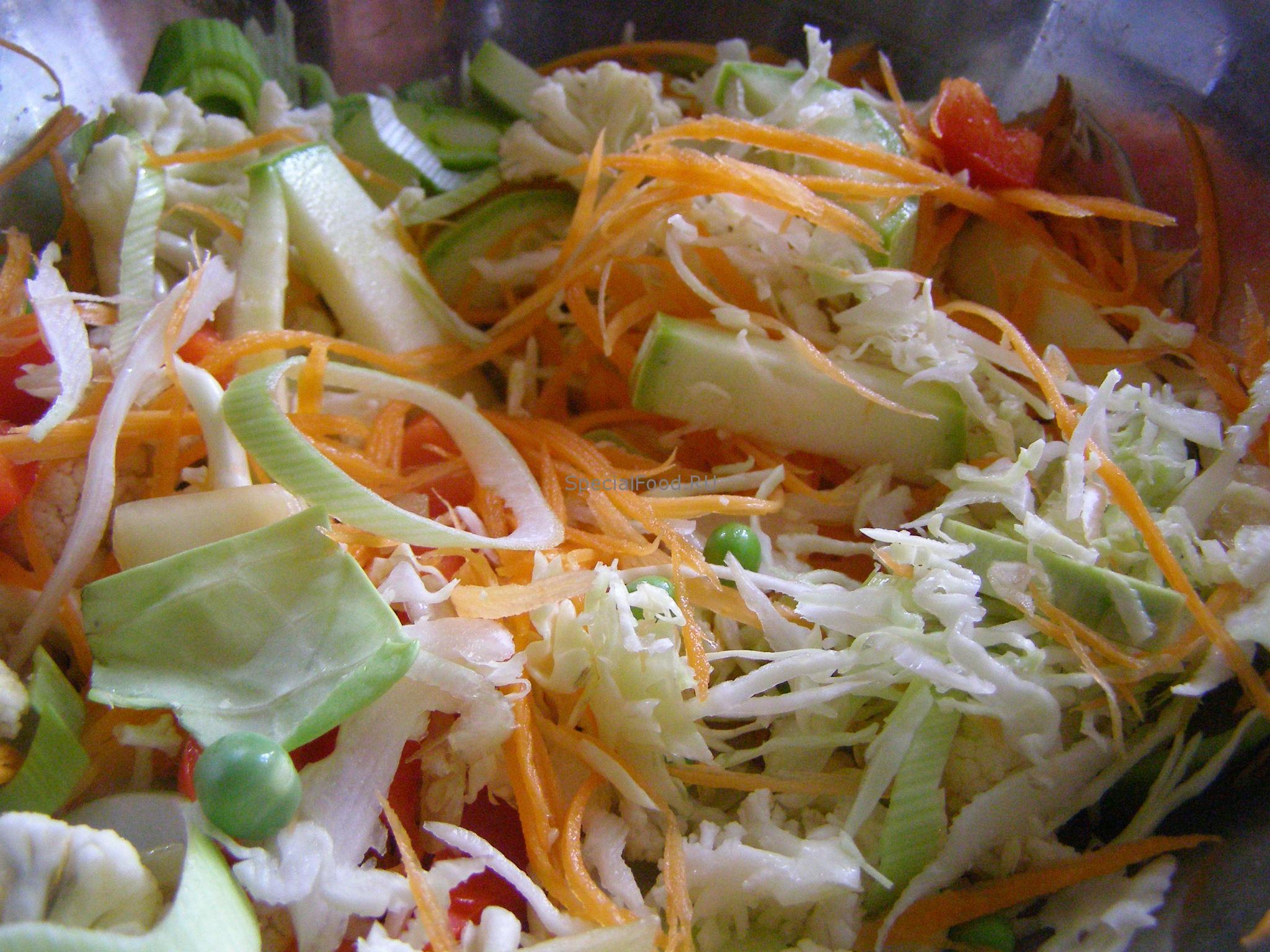 Все овощи в кастрюле