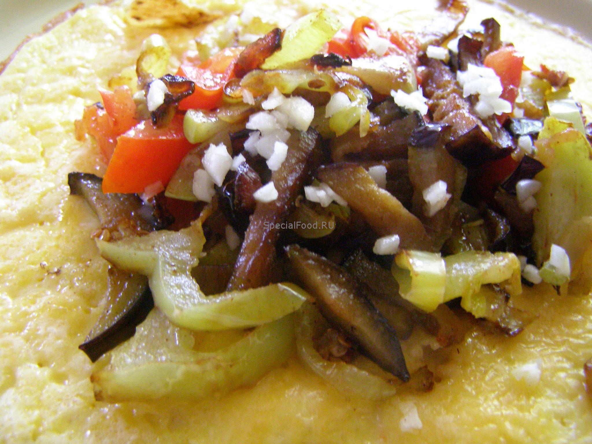 Выложим овощи