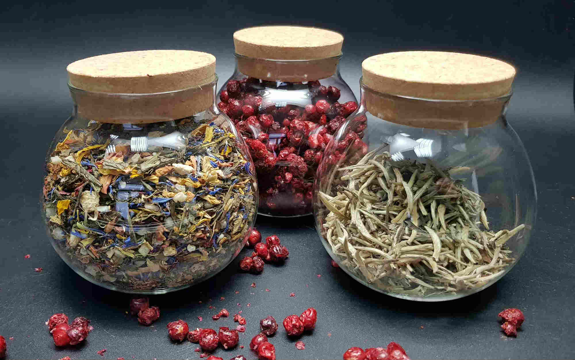 Храним чай в стекле