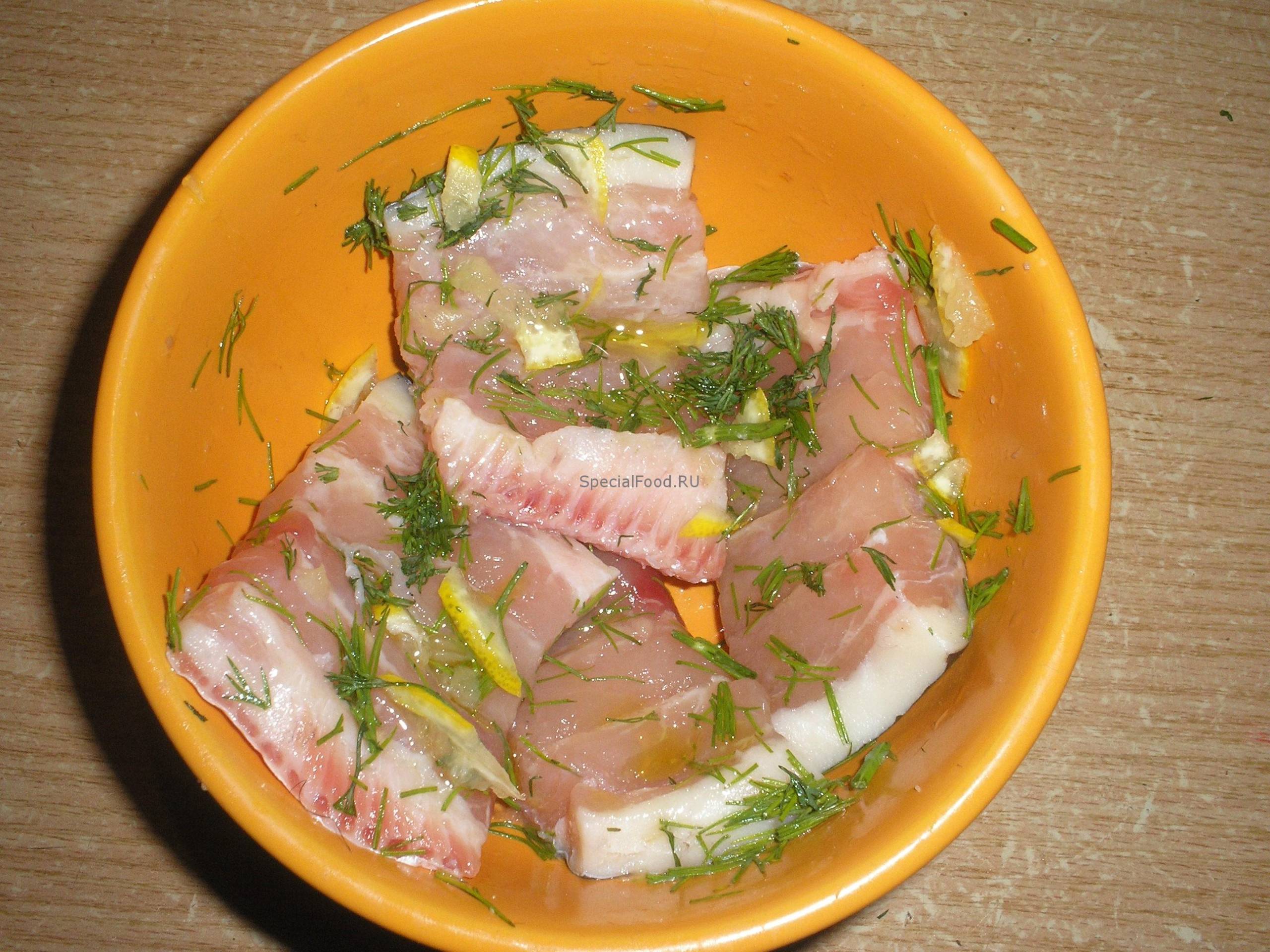 Замаринуем рыбу